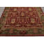 Tapis multicolore touffeté à la main en laine de couleur rouille traditionnelle olive rouge-1132387427