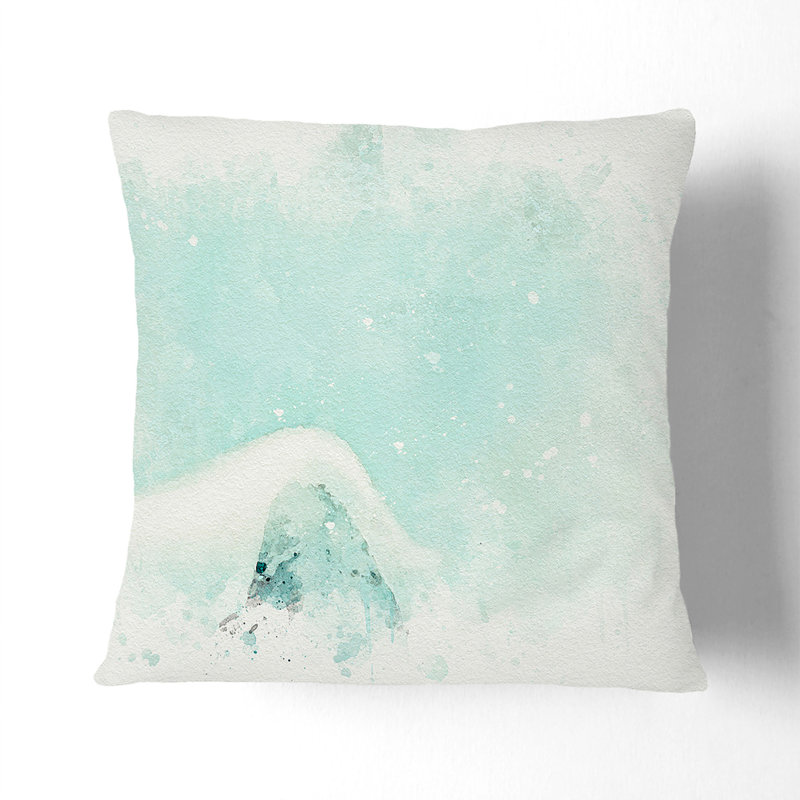 Mountain Summit Cushion with Filling, 55cm H x 55cm W x 20cm D