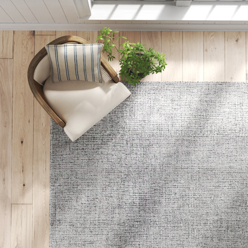 Britley Hand Tufted Wool Indoor Rug, Rectangle 9' x 12'