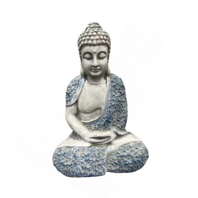 Weatherproof Meditating Resin Buddha Statue for Outdoor and Indoor Decor