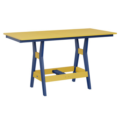 Berlin Gardens Harbor 72″ Rectangular Bar Table
