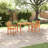 Rectangular 2 - Piece 2 - Person 110Cm L Outdoor Table Set