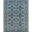 Proprietary Patterns Wool Southwestern Area Rug in Kinross Denim-620547523