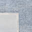 Tapis bleu en viscose / laine touffeté à la main Haddan-51402317