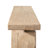 Calder 60" Solid Reclaimed Elm Plinth Console Table