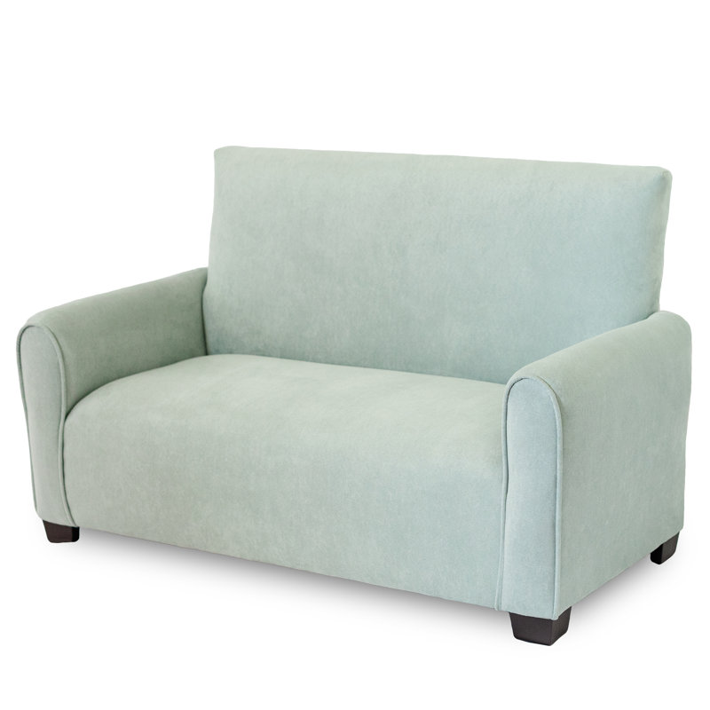 Burchette Kids Club Sofa, Kids Couch, Toddler sofa, Seafoam Green 