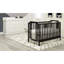Lit de bébé convertible 3 en 1 Celeste noir-116633932