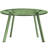 Round Steel Patio Coffee Table, Weather Resistant Outdoor Large Side Table,27.5'' in. W 27.5'' in. D-1894379353