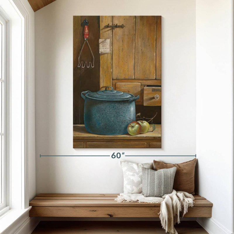 Senne Apple Dumplings, 51" H x 34" W