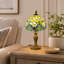 Lampe de table 15 po Tiffany Vintage Floral (ampoule incluse)