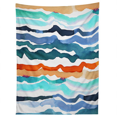 Tapisserie vagues cayena blanca beach