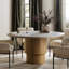 Mariah Round Marble Dining Table