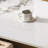 White Stone + Manufactured Wood Rectangular Coffee Table