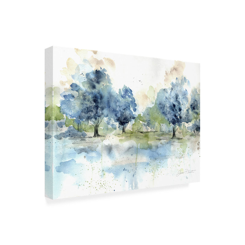 Art sur toile Jean Plout, H 14 po x l 19 po x P 2 po