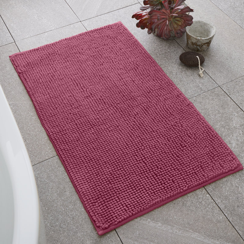 Comfort Bath Mat, Burgundy