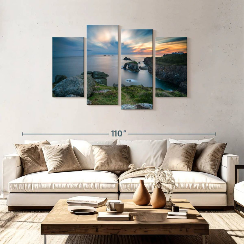 Gillard Land's End Cliffs, 48" H x 75" W