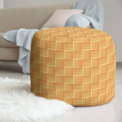 Upholstered Pouf