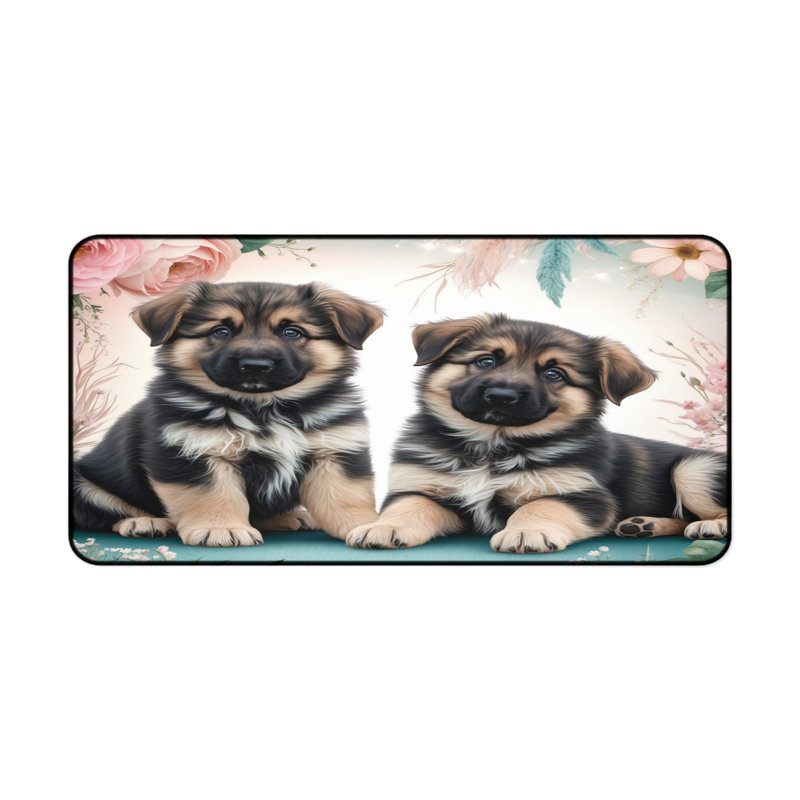 Polyester Desk Pad, 14.4x12.1