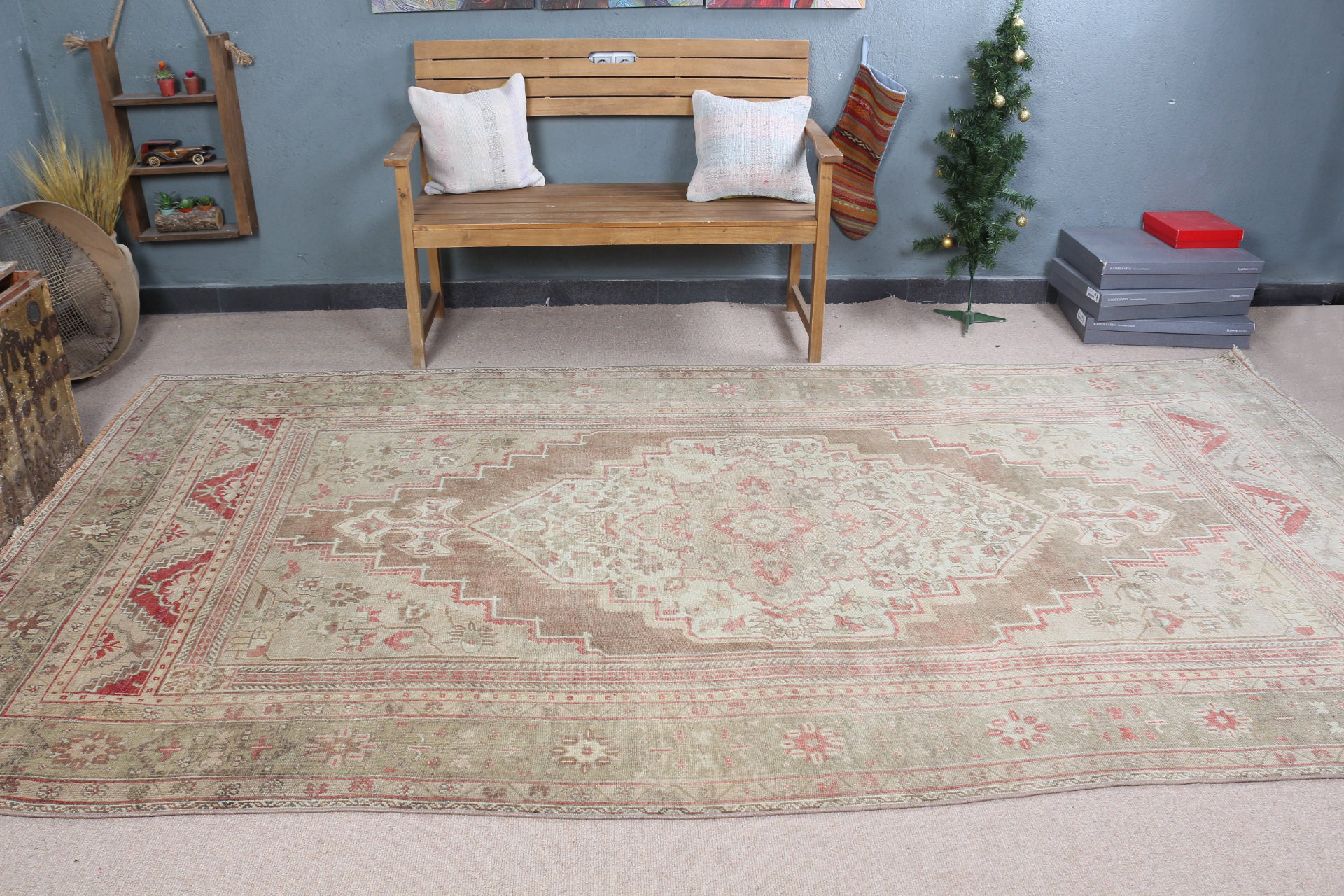 kayra export Large Antique Design Turkish Rug Ideal For Living Room And ...