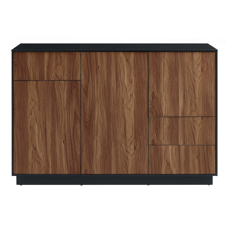 Holden 47" Brown Black Wood Grain Sideboard