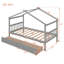 Lit simple en bois avec tiroirs-956710570