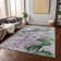 Machine Washable Indoor/Outdoor Xhevrie Sage Rug