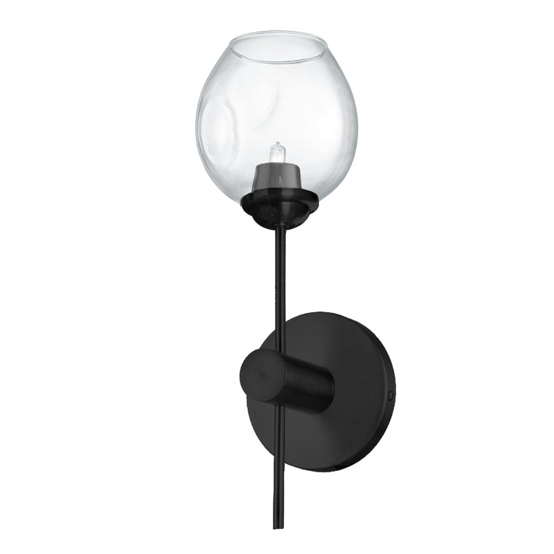 Meuble-lavabo noir mat 40 W