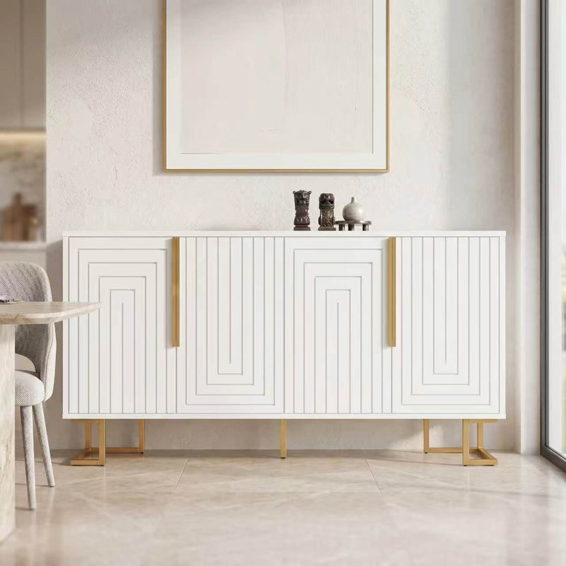 152cm Sideboard, White
