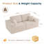 Canapé modulaire en osier 2 pièces Boneless-219799936