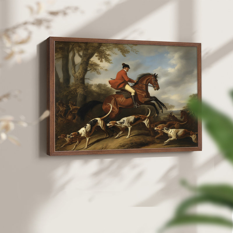 Faune - Lxxxix - Reproduction encadrée - Restickable, H 8 po x l 10 po, Noyer