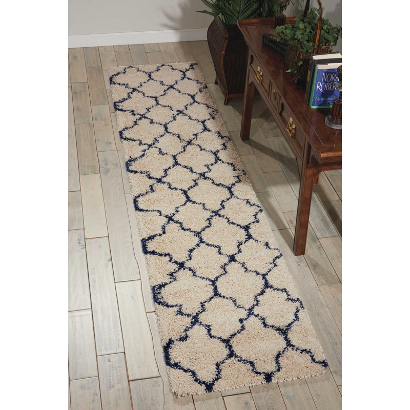 Linton Performance Geometric Indoor Rug, Runner 2'2" x 10'