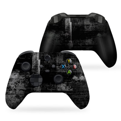 DreamController Blacckk Print Custom X-box Controller Wireless compatible with X-box One/Series X/S Proudly Customized in USA with Permanent HYDRO-DIP Printing (NOT JUST A SKIN)