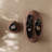 47.24" Artificial Walnut Veneer Coffee Table Set