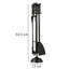 Alcivar Iron Fireplace Tool Set