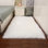Dwayne Retangular Super Soft Shaggy Handmade White Rug