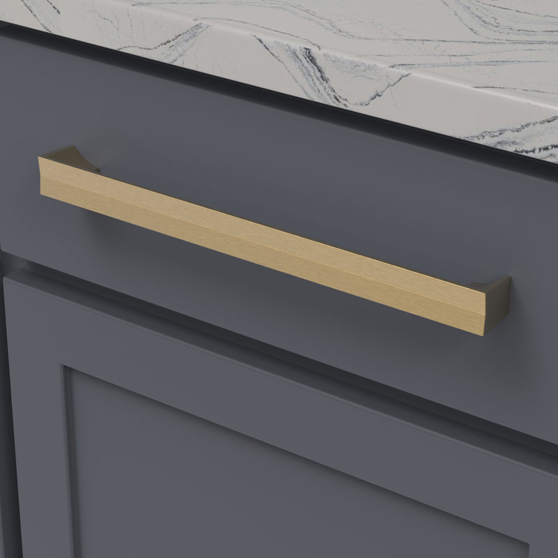 Avenue Collection Pull, Matte Black, 12"