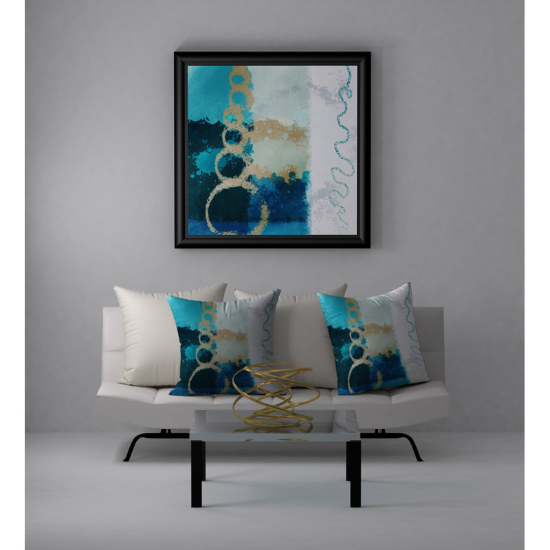 Coussin décoratif carrée, 24 po x 24 po