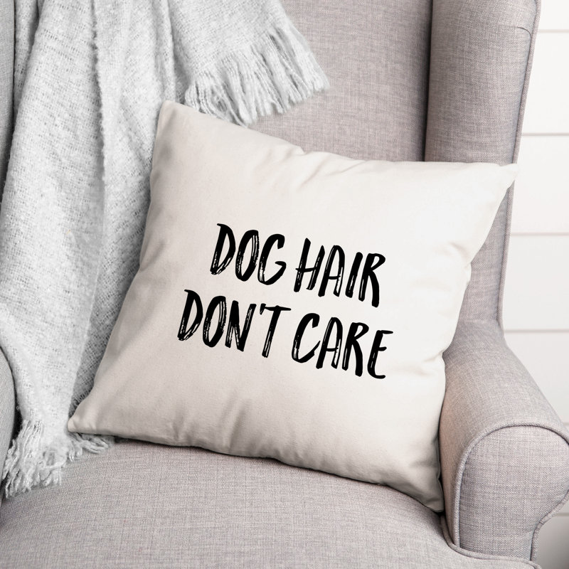 Coussin Dog Dog, Don't Care, 20 po x 20 po