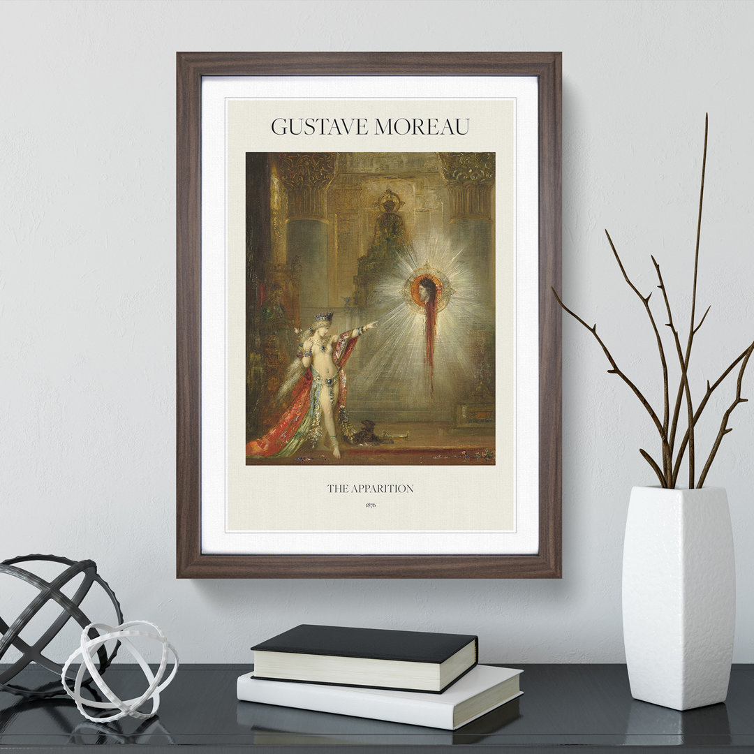 The Apparition by Gustave Moreau - Picture Frame Painting