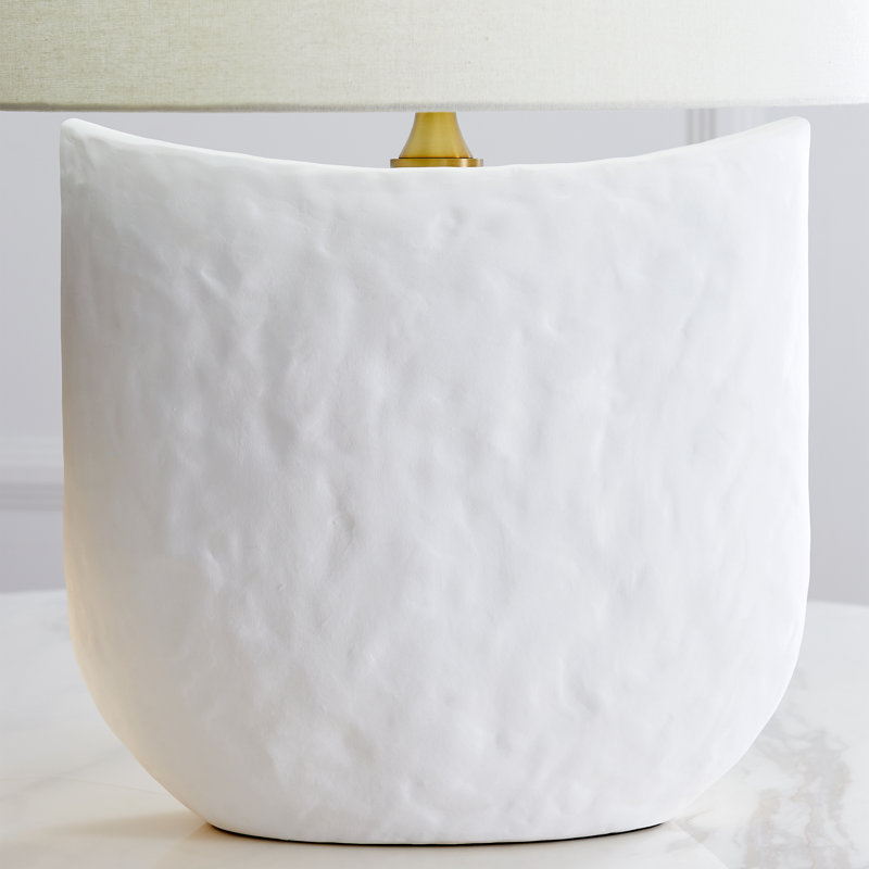 Cenotes Table Lamp, Matte White
