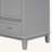 30" Bathroom Vanity Without Sink, Base Only, Multi-Functional Bathroom Cabinet With Doors And Drawer, Solid Frame And MDF Board, Grey