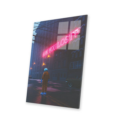 Are You Lost Print On Acrylic Glass