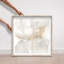 Neutral Flow II Shadowbox Abstract Print by Oliver Gal, Black Frame, 12 x 12-822191713-822191726