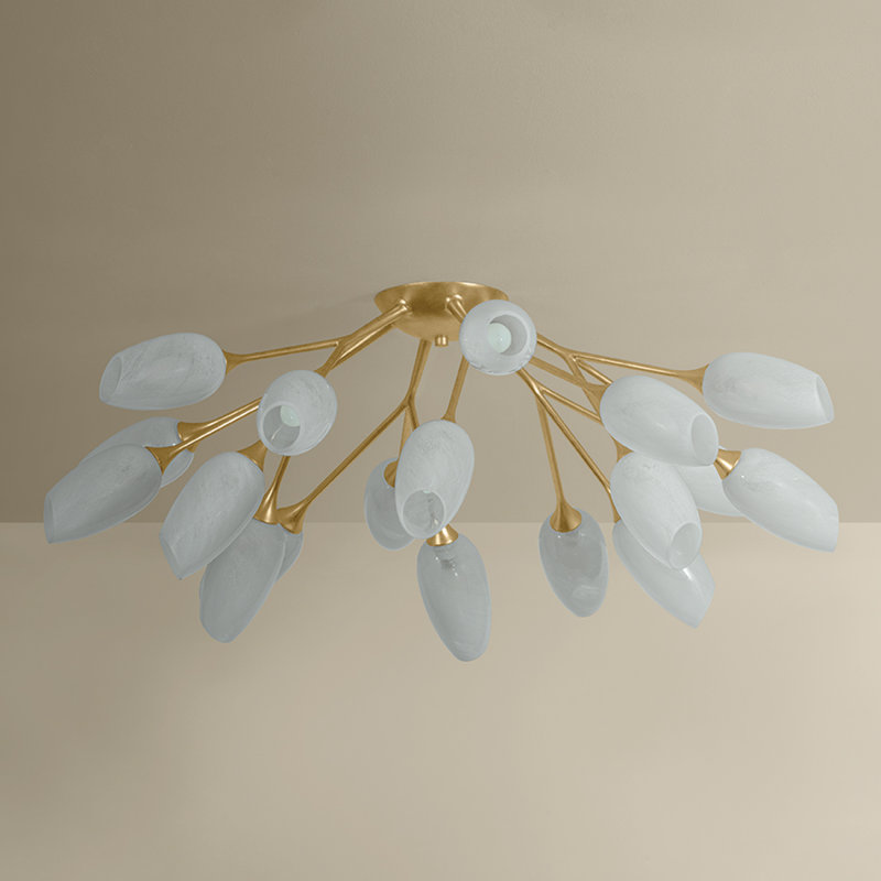 Aldean Semi Flush