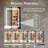 48X36inch LED Bathroom Mirror,3000-6000K Gradient Front And Backlit LED Mirror For Bathroom,3Colors Dimmable,IP54 Enhanced Anti-Fog,Hanging Plates Wall Mount Lighted Mirror(Only Mirrors, Not Cabinets)
