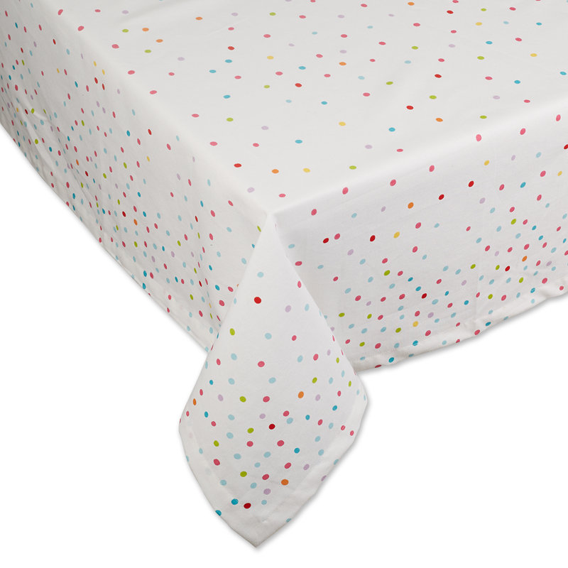 Jordeyn Rectangle Cotton Tablecloth Weight, 60" x 84"