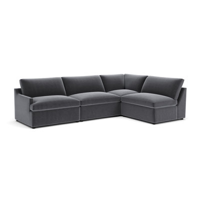 Canapé modulaire rembourré 4 pièces Essex