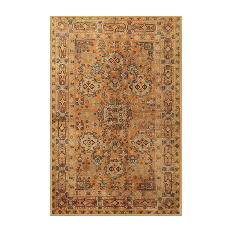 Tapis oriental beige / orange, Rectangle 6 pi x 9 pi