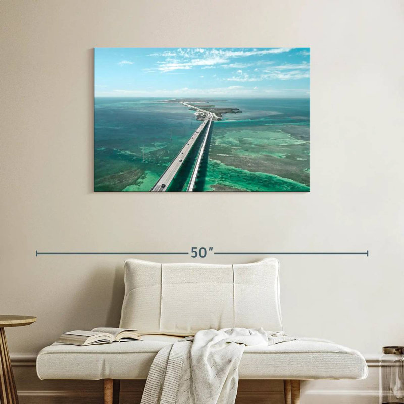 Lilie Wonderful Seven Mile Bridge, H 26 po x l 39 po
