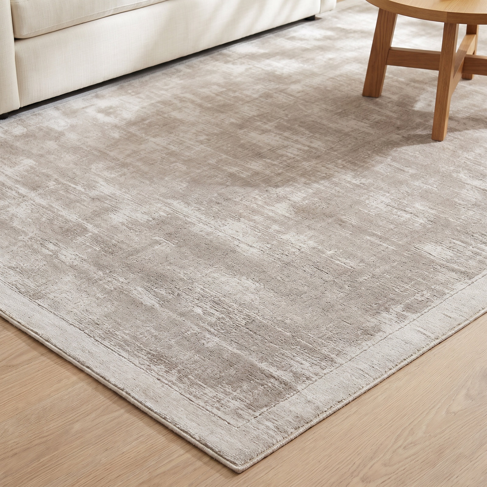 Mckinley Gray Hand-Loomed Rug, Rectangle 9' x 12'